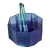 Makeup Brush   360 Degree Rotating Compartment Large Capacity Plastic Desktop Eyebrow Pencil Lipstick Holder