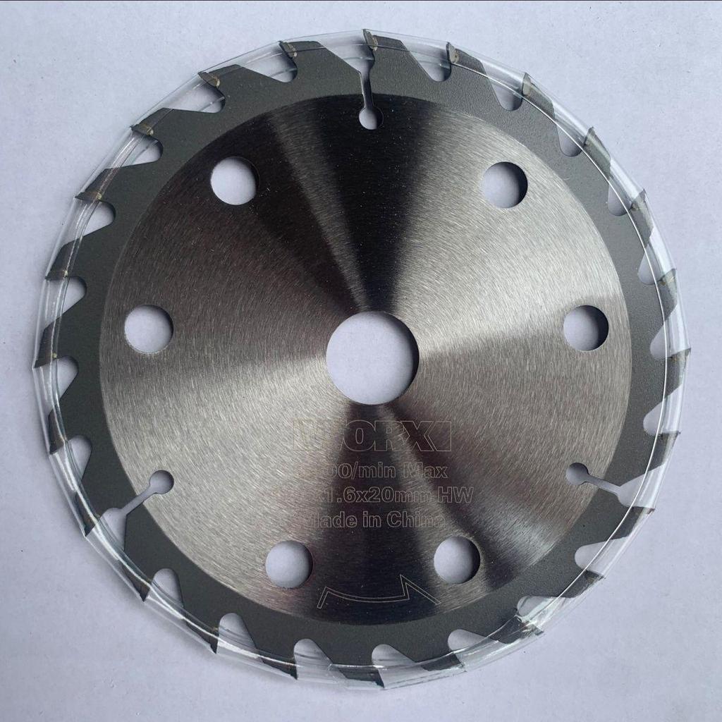 Universal 125mm/140mm Woodworking Circular Saw Blade (24 Teeth) for Lithium Battery Saws