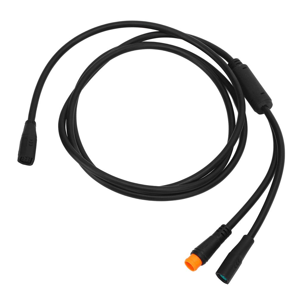Electric Bike 1T2 Extension Cable Connect Motor To Display Meter Mid Motor Y Splitter Cable for EB-E