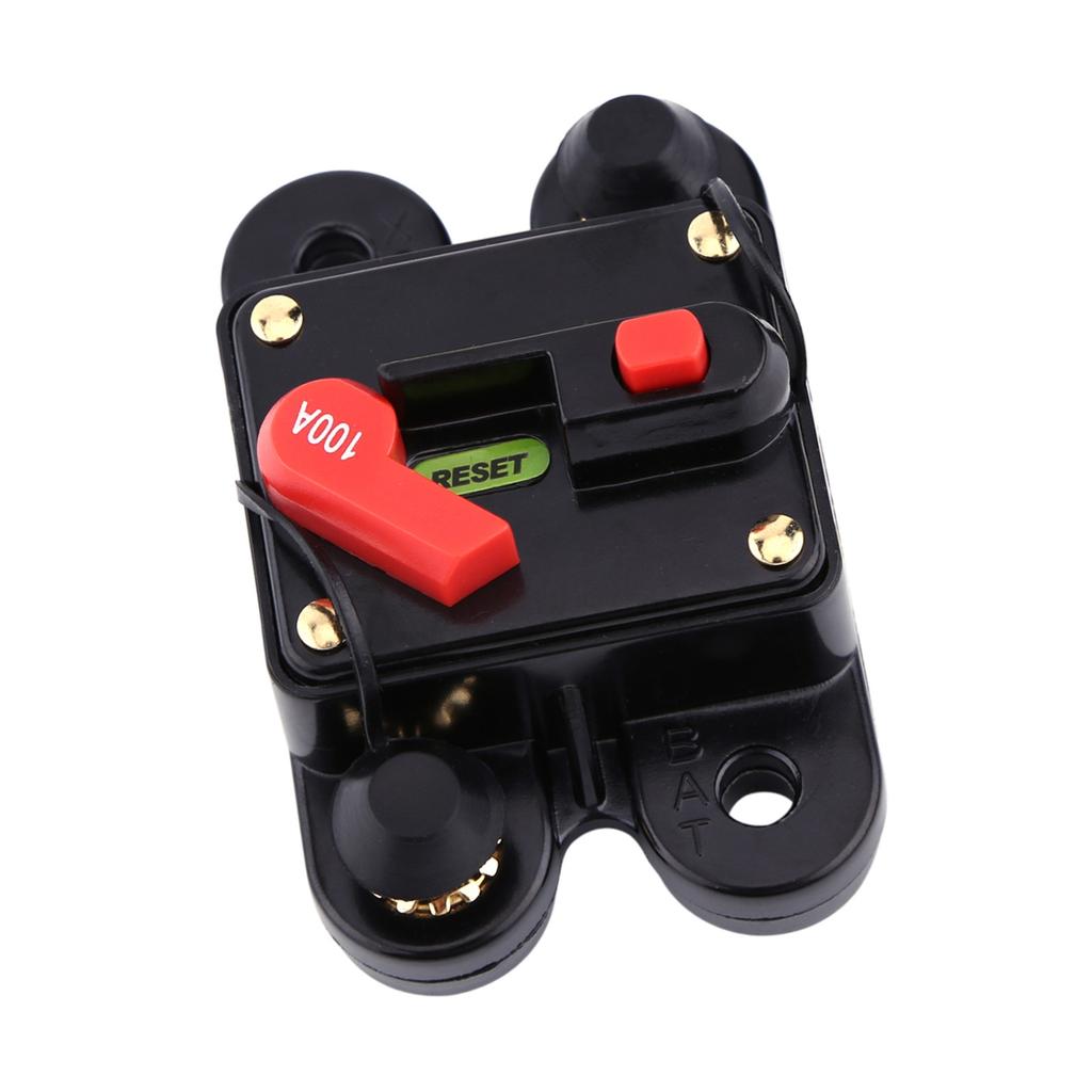  12V Circuit Interrupter Breaker for Car Marine Boat Bike Stereo   Reset  (80A)