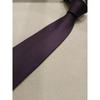 Daks Silk 100 Solid Pattern Tie Violet Dmf1acf1246v1