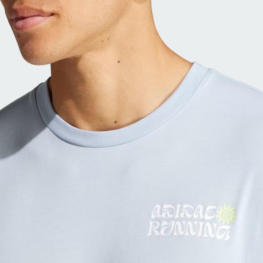 Adidas Break The Norm Graphic T-Shirt Unisex T-Shirts Light-Blue IK2127