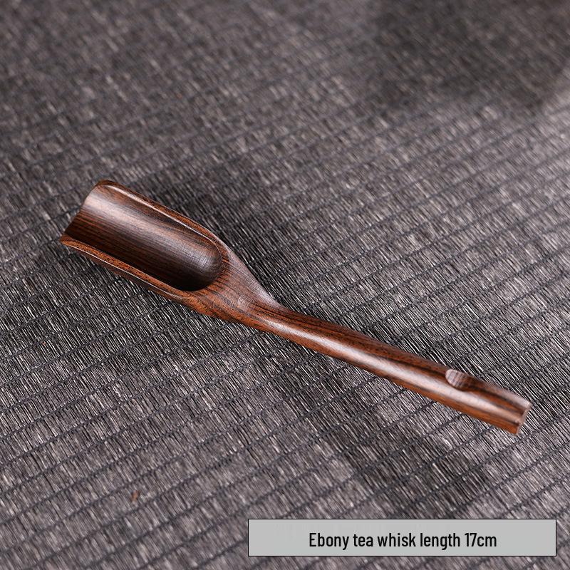 Solid Wood Tea Scoop for Gongfu Tea Ceremony - Small Tea Shovel Spoon for Serving and Dividing Tea.