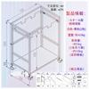 Secchuu Blindfold Separation Dust 3 Steel Garbage Bag Garbage Bag Tower Trash with Stylish Dust Assembly Lidless Trash Can Wagon, Separations, Holder,