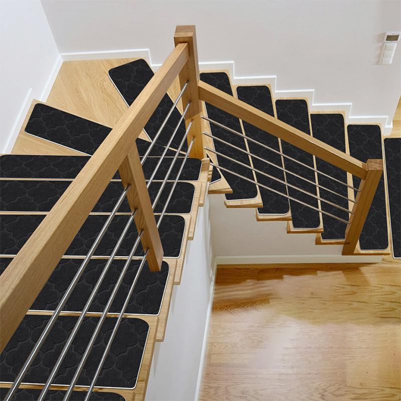 1PC wiederverwendbare breite Verwendungen Mauerwerk Muster Prägung Haushaltswaren exquisite 55x19cm Treppenmatte