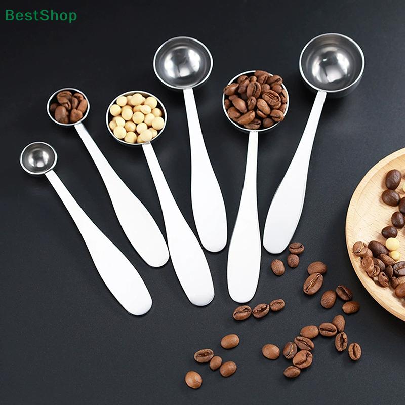 Messlöffel aus Edelstahl 304 für Milchpulver, Kaffeebohnenschaufel mit großem Fassungsvermögen, Löffel für Fruchtpulver, Backwerkzeug