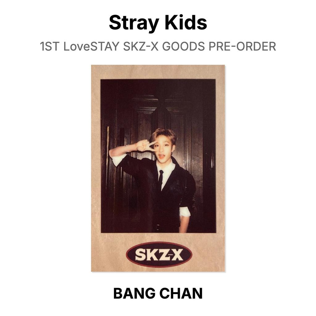 Stray Kids 1ST LoveSTAY SKZ-X GOODS PRE-ORDER Official Photocard