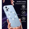 Coque de Téléphone - E.F.Connection - iPhone Air - Silicone Antidérapant Anneau Magnétique Bleu