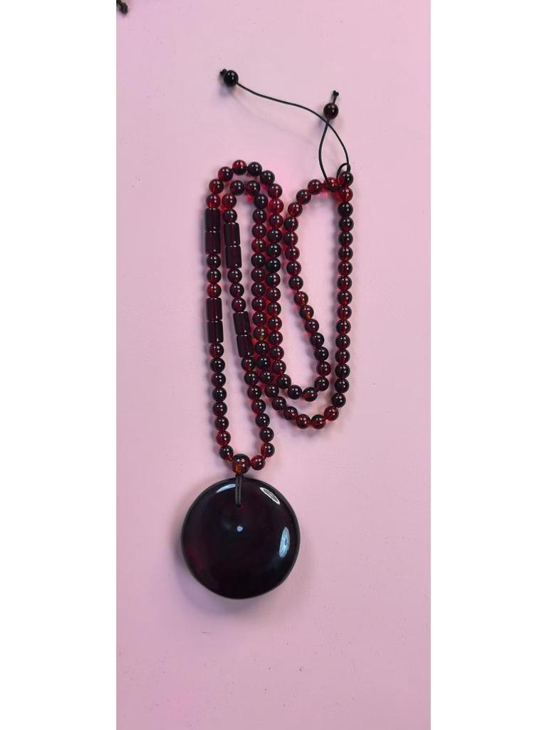 Damen Blutbernstein Quadrat Honigwachs Armband - Vielseitiger Chinesischer Stil Schmuck