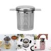 Stainless Steel Double Ear Tea Filter, Tea Filter, Tea Leakage, Spice Tea Filter, Herbal Filter with Cover, Tea Drainage