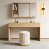 Luxury Round Stool with Storage Space Makeup Chair Shoe Changing Stool Bedroom Dressing Table Round Stool Office Chair