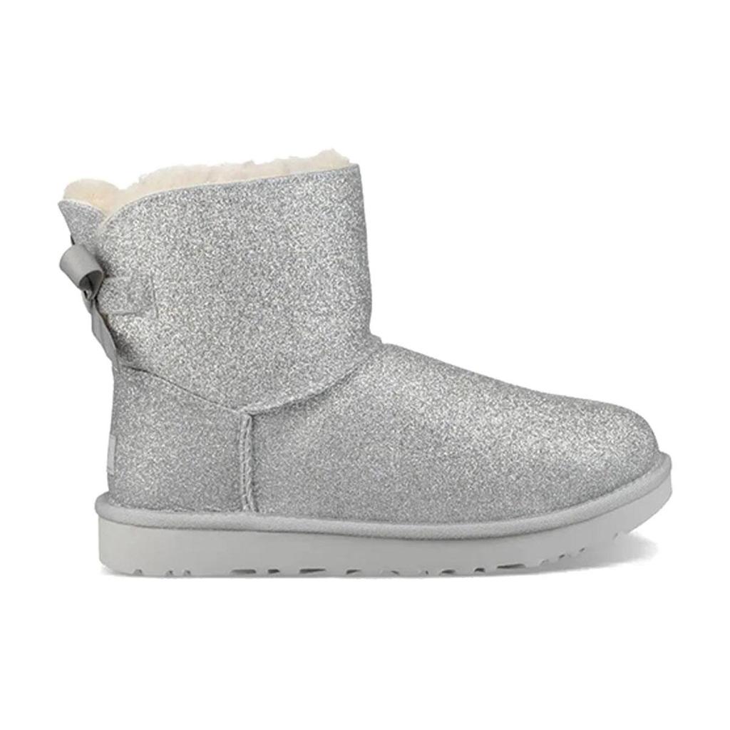 UGG Mini Bailey Bow Sparkle 'Silber' Damen 1100053-SLVR