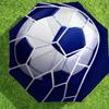 1pc Soccer Goal Pattern Umbrella Design Automatic Opening and Closing Umbrella, High-quality Travel Umbrella,  C1128217
