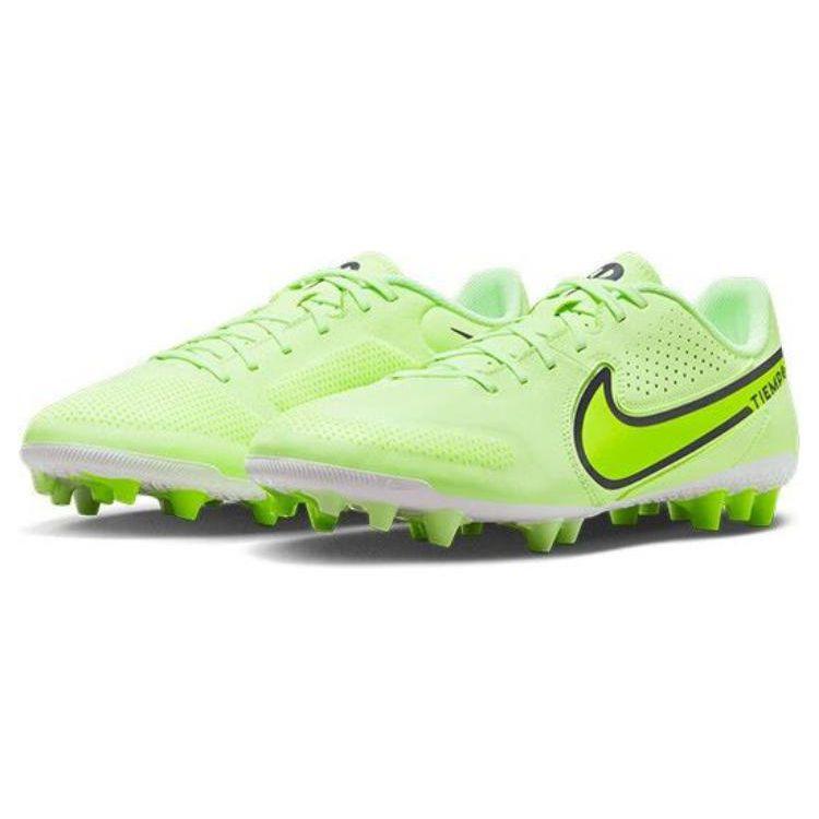 Nike Tiempo Legend 9 Academy Artificial Turf AG (Rubber Short Studs) Soccer Shoes Unisex Soccer Shoes Green Black DB0627-705