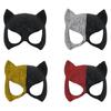 Cats Masquerades Mask with Rhinestones Decorations Half Face Mask Venetians Mask Party Mask for Halloween Cosplay Party