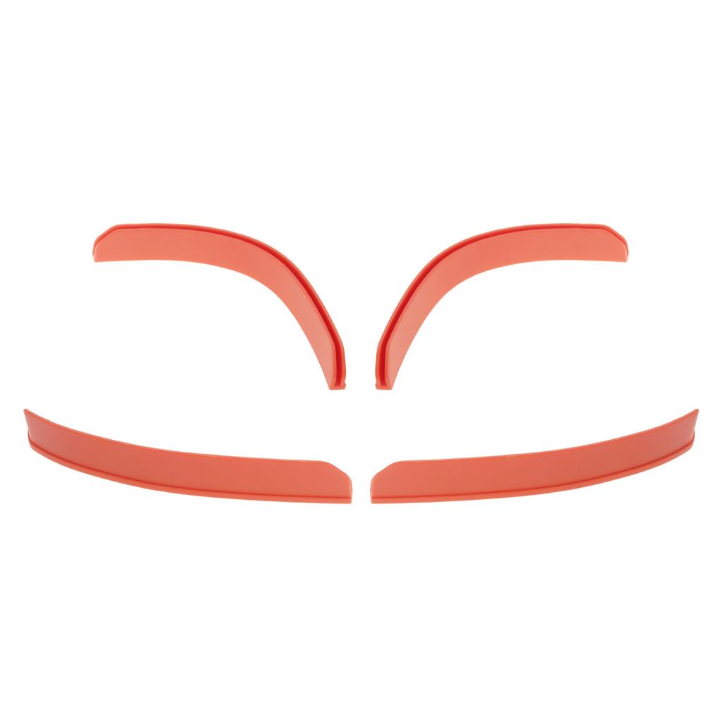 4PCS Edge Guards For Robotic Lawn Mowers Durable Weatherproof Bumper Protectors No Tools Installation Needed