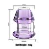 S-XL Silica Gel Hollow Anal Butt Plug Anus Dilator Enema Probe Expansion Sex Toys Adult Products