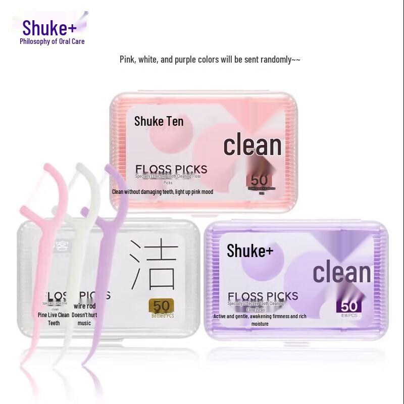 Shuke Specialized Cleaning Dental Floss Picks