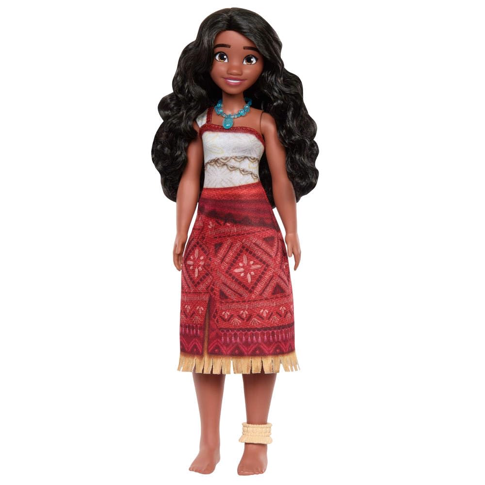 Mattel Disney Moana 2 Moana Fashion Doll with 2 Accessories, Removable Outfit, Necklace & Anklet, Inspired by the Movie