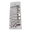 8 Pezzi Fermagli Metallici per Capelli da Donna Fermagli Brillanti con Strass per Styling Frange Laterali Accessori Quotidiani da Festa