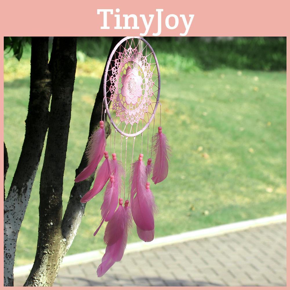 Feather Dreamcatcher Plush Originality Handmade Pendant Decorated Colors Four