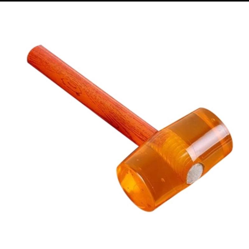 Transparent Rubber Mallet for Tapping, Leveling, and Tile Decoration