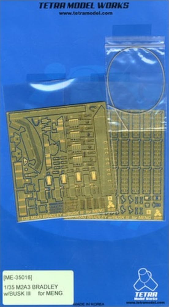 

Tetra Model 1/35 scale ME Series American M2A3 Bradley Infantry Fighting Vehicle (MEN) Plastic Model Parts ME3516
