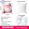 1Pc Exquisite 2D Flat-Printed Pillowcases With Various Adorable Animal Designs Sofa Cushion Cover Home Bedroom Room Decoration