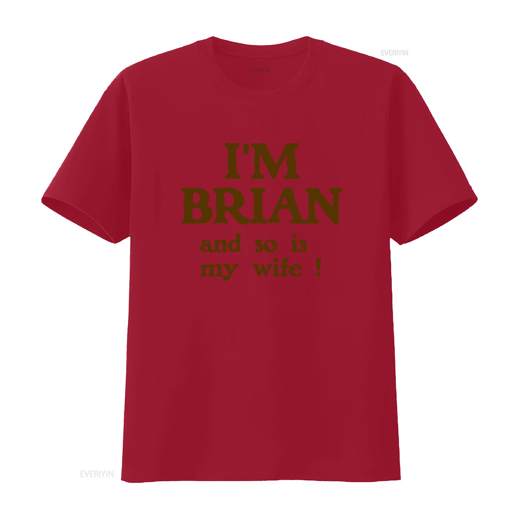 

Monty Python Life of Brian Tribute Romans Im and So Is My Wife T shirt vintage Washed designer clothes streetwear Stylish Soft S