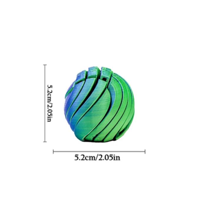 

3D Printing Slime Sphere Fidgeting Plaything Twistable Spherical Sphere Slider Table Toys For Adults &Child Relaxation Anxiety Relief Toys