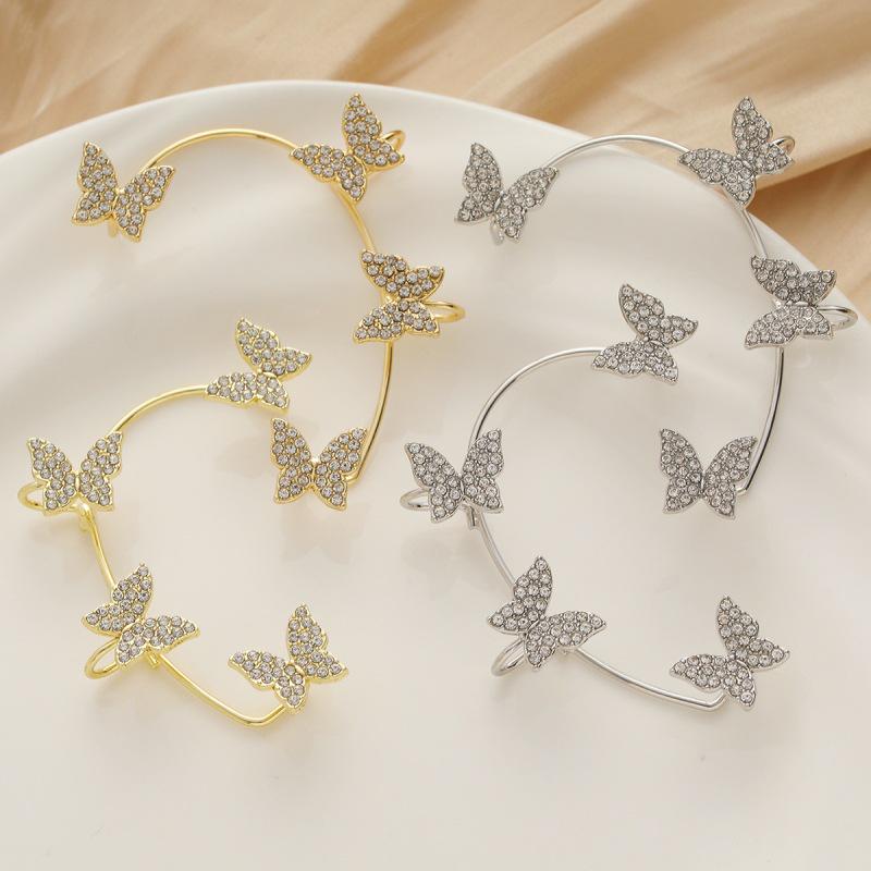 Elegant Fairy Butterfly Ear Cuff: No-Piercing, High-End Fashion Jewelry for Women