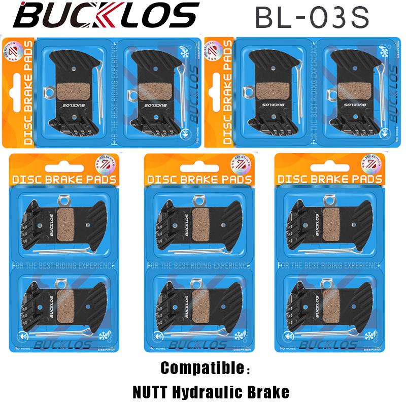 BUCKLOS Ceramic Bike Brake Pad Road Bicycle Hydraulic Disc Brakes Pads MTB Brake Pad for Shimano L05A J04C J05A H03A N03A NUTT