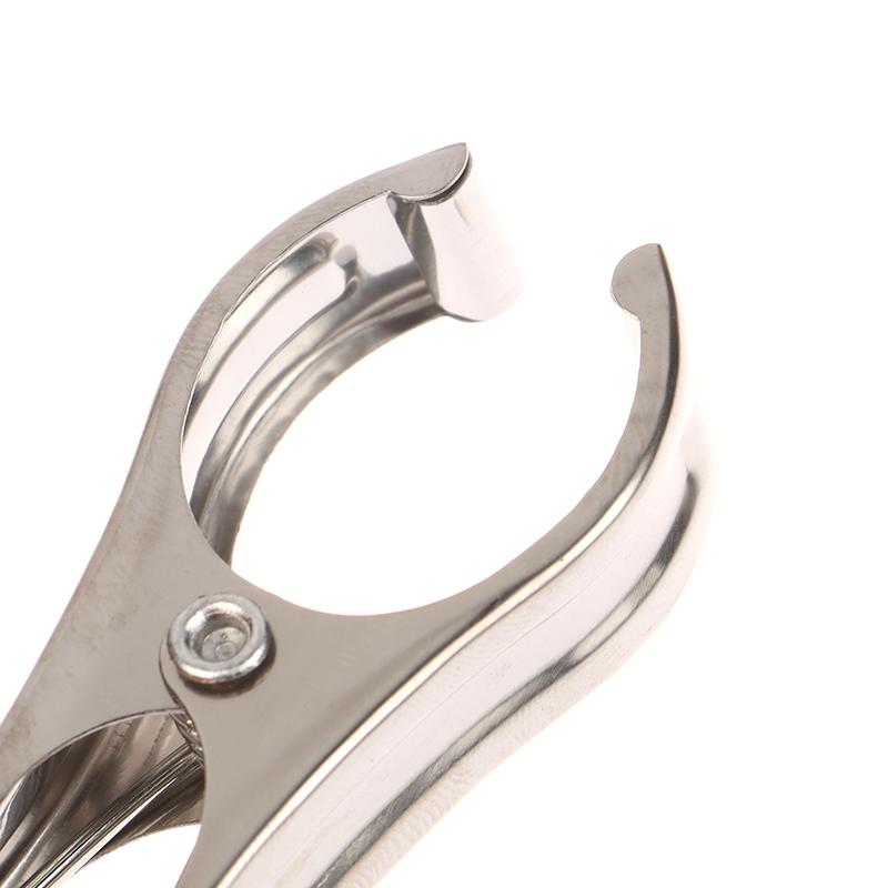20Pcs Stainless Steel Laundry Clip Pool Beach Towel Clips Clothes Pins Garden Plant Grafting Clips Clothing Quilts Clamps