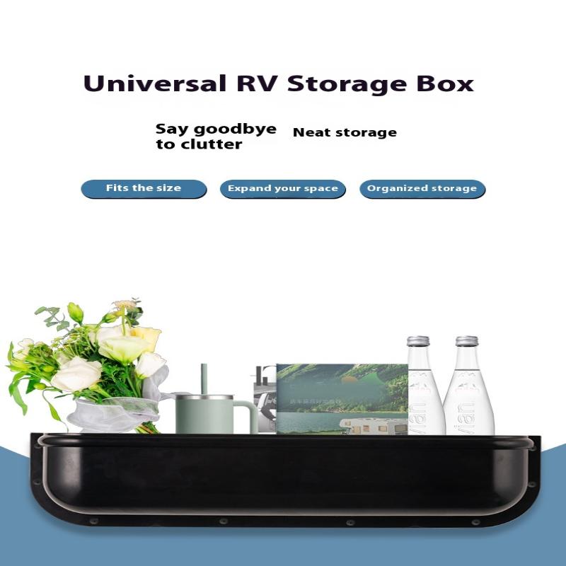 1PCS Caravan Door Storage Boxwaterproof Camper Storage Universal Fit Tool Storage Van Racking Ratchet Strap Caravan Accessories