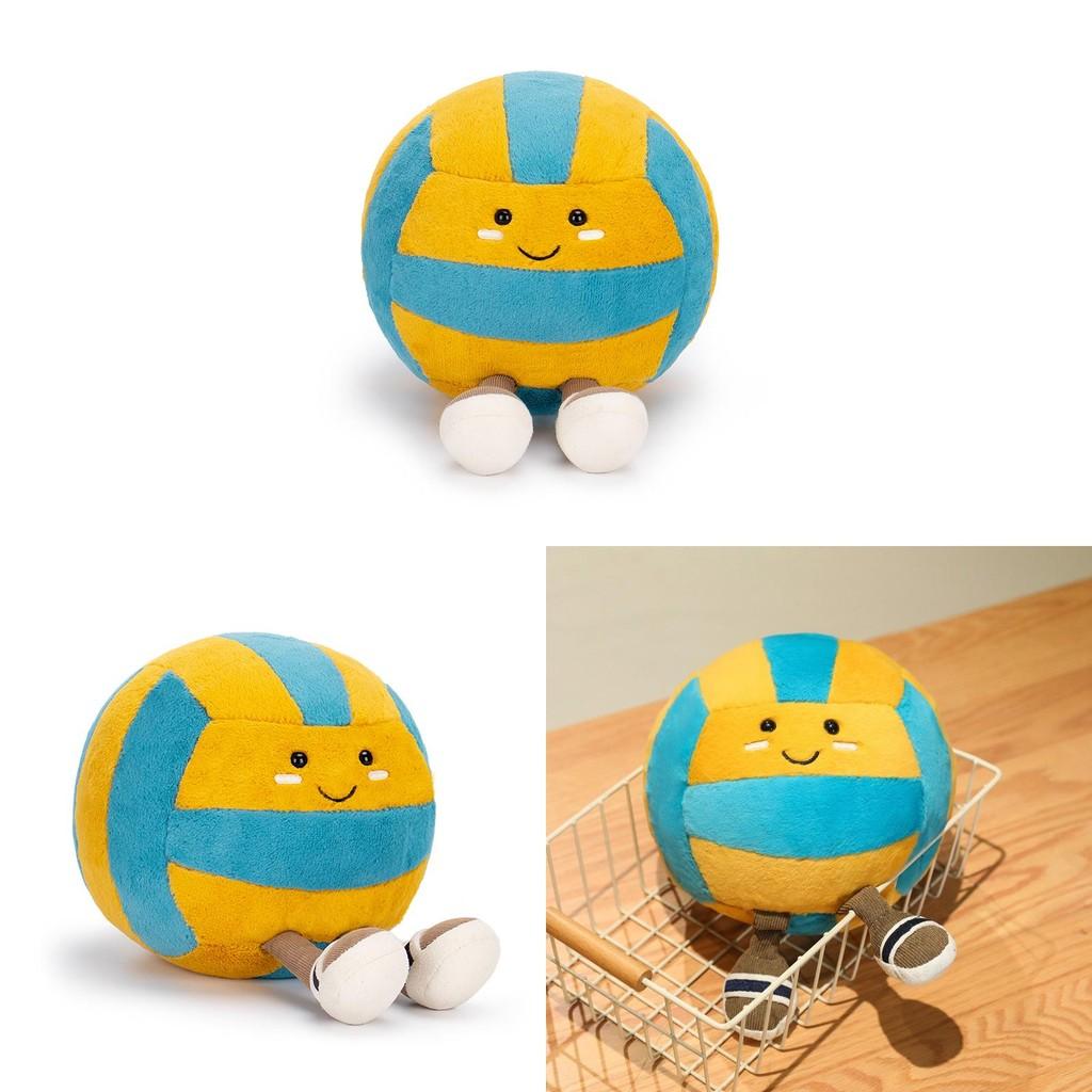 Plush Cuddly Volleyball Doll Creative Stuffed Toy For Girls Perfect Hugging For