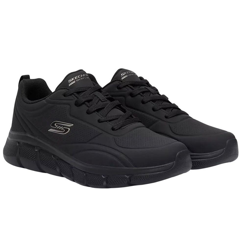Skechers bobs b flex arctic edge sneakers lace-up black