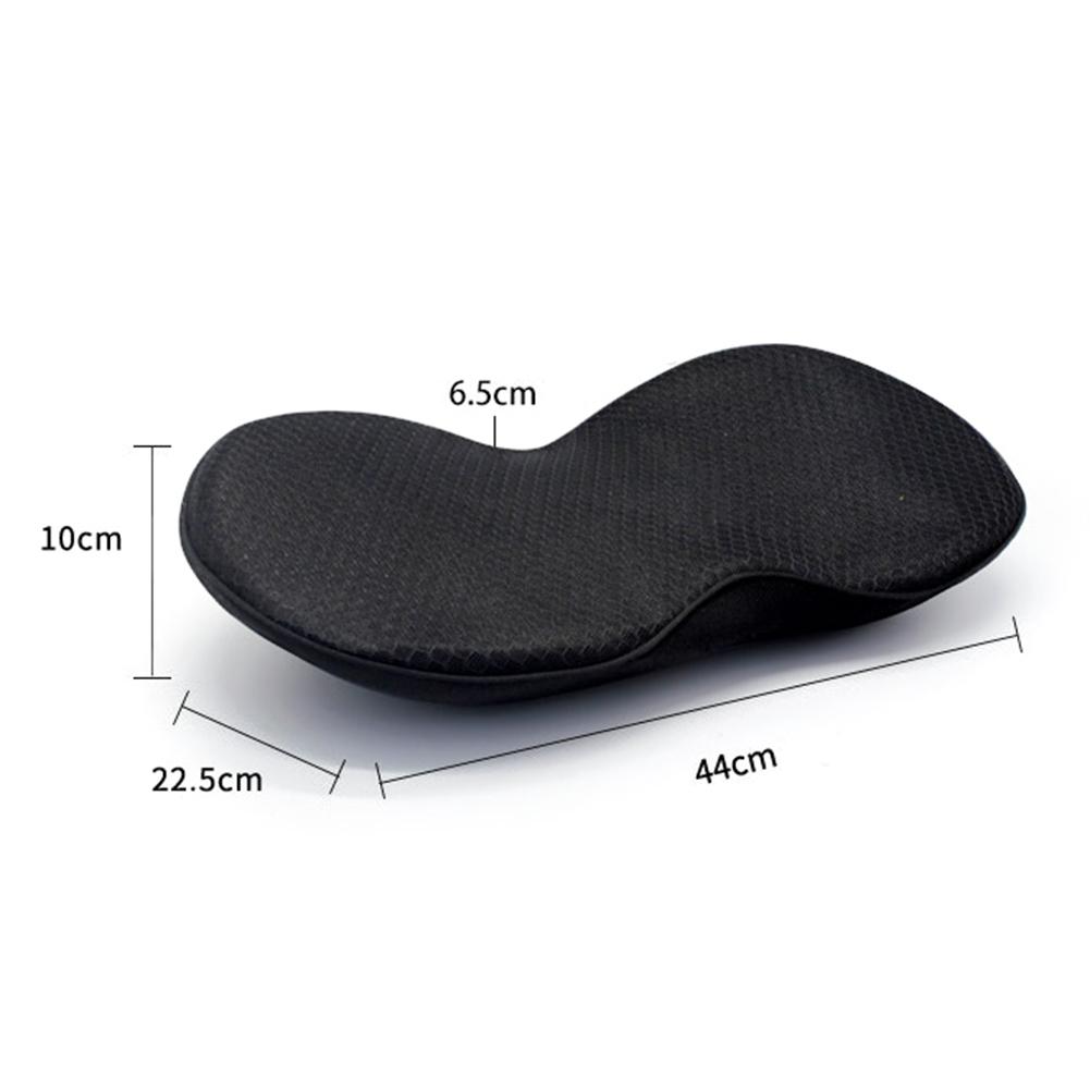 Car Seat Cushion Memory Foam Lumbar Pillow Car Lower Back Support Pad Car Cushions for Car Driver Office Truck Seat