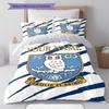 Sheffield Wednesday Football Club Custom Name Pattern Bedding,Quilt Set Quilt Cover Pillowcase Home Birthday Gift(1 * duvet cover + 2 * pillowcase, wi