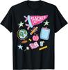 Preppy Coquette Teacher Pennant Back To School Supplies Unisex T-Shirt