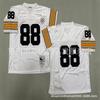 Pittsburgh Steelers Vintage NFL Football Jersey Men Cotton Embroidered Training Shirt Rugby Sport Wear
