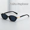 2026 New Vintage Oval Sunglasses Minimalist Fashion and Versatile Small-Frame UV-Protective Sun Glasses UV400 Shades Eyewear