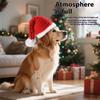 Holiday Dog Hat Warm Knitted Weave Christmas Hat For Small To Large Animals Party Indoor Use