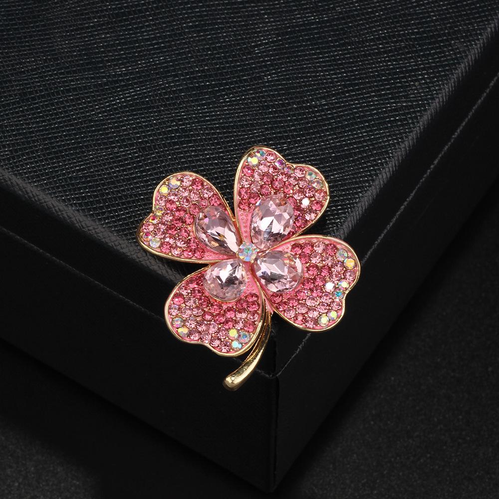 

Элегантная синяя бутоньерка для костюма: Брошь-булавка Bauhinia Pearl для защиты от оголения для женщин