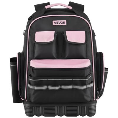 Tool Backpack 56 Pockets Tear-resistant Jobsite Backpack for Electrician