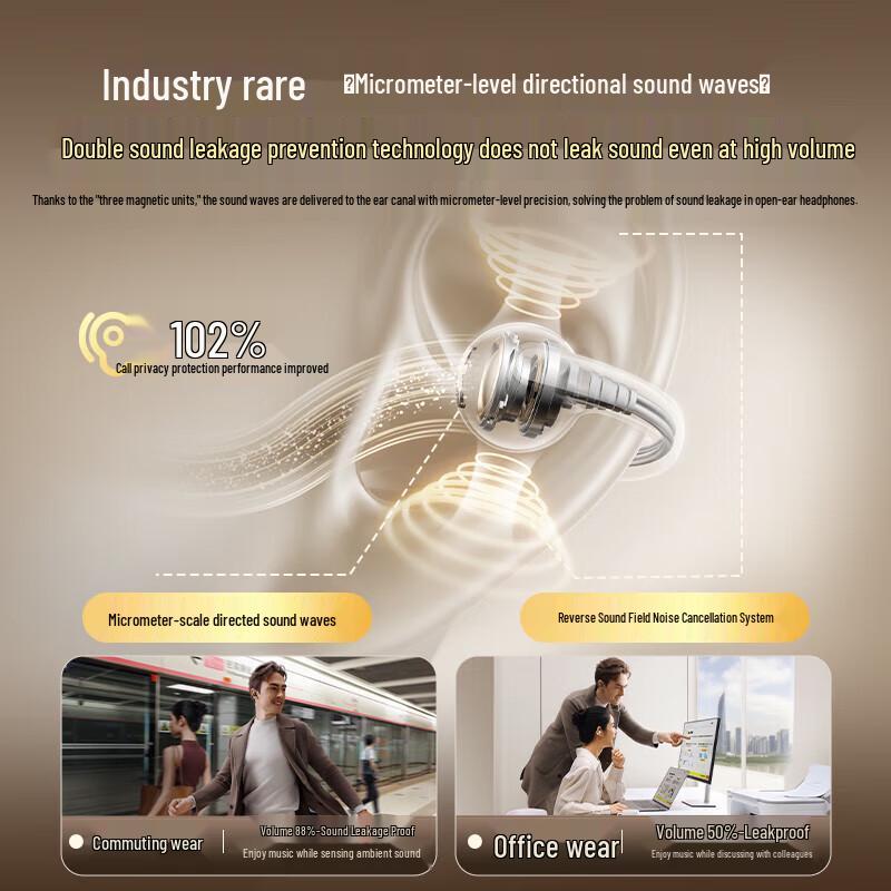 Baseus MC1 Cloud Bone Conduction Ear-Clip Bluetooth Headset