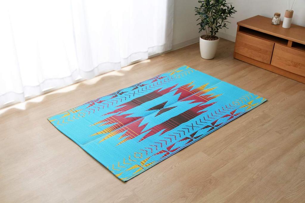 IKEHIKO PP Picnic Sheet Surt Outdoor Blue 87 X 140cm 2127140