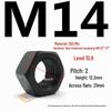 35CrMo High-Strength Hex Nut, Grade 10.9, Blackened, M8-M30