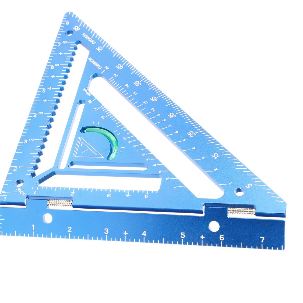Rafter Square Tool Professional Innovative Triangular Ruler Protractor Accurate Carpenter Layout Mea