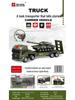 Children's Sound-Inertia Military Tank Toy Car - Storytelling Gift for Boys