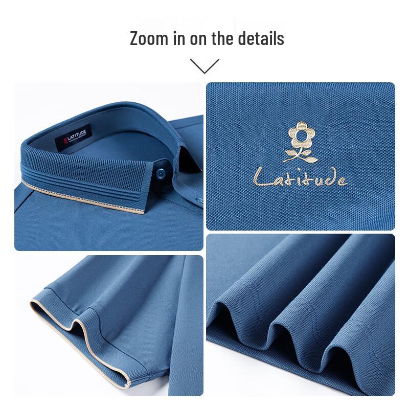 MONTAGUT Men's Summer Polo Shirt